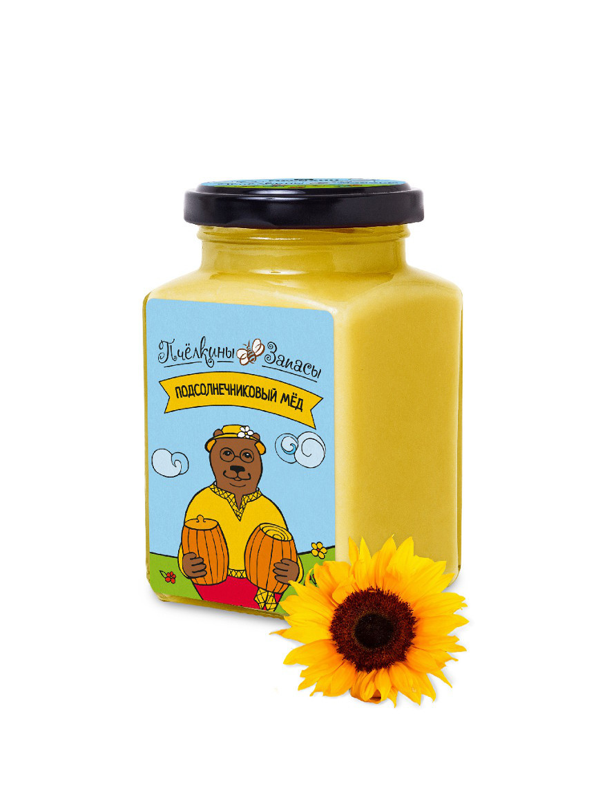 Подсолнечниковый мёд «Пчёлкины запасы»